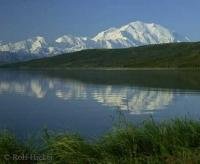 Stock Photo of Mount McKinley in Denali National Park, Alaska