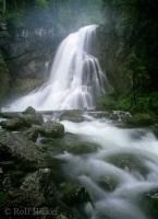 Gollinger Waterfall in Austria, an european vacation destination