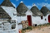 The famous trulli house in apulia in italy