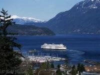 The Horseshoe Bay BC Ferries Terminal north of Vancouver