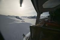 Take in the sights during a cruise vacation with a helicopter tour to the Taku Glacier near Juneau in Alaska