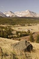The beautiful and diverse Alberta landscape in Canada ranges from the rugged Rocky Mountains to prairie lands.