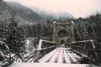 The Alexandra Bridge was the first bridge over the Fraser River in British Columbia, Canada.