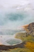 The Artists Palette at Orakei Korako near Taupo, New Zealand is a fascinating thermal area made up of various pools.