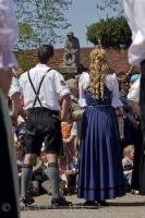 The Maibaumfest is a traditional Bavarian celebration in Putzbrunn, Germany.