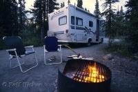 A comfortable motorhome makes for enjoyable vacations while travelling through Canada.