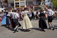 The dancers put on a great show during the Maibaumfest in Putzbrunn, Germany.