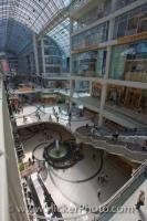 The architecture of Eaton Centre in downtown Toronto, Ontario has made this unique shopping centre a historical landmark.