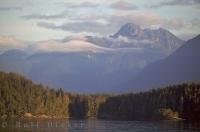 Quiet bays with outstanding scenery are plentiful around Northern Vancouver Island in British Columbia, Canada.