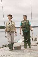 Fly Fishing is popular in Newfoundland, Canada for everyone including men, women, boys and girls.