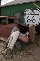 An interesting concept which makes for a funny picture along the Historic Route 66 in Seligman, Arizona.