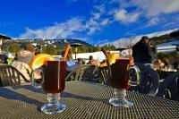 On a cool winters day after skiing on Whistler and Blackcomb Mountains in British Columbia, Canada, there's nothing quite like sitting in a apres-ski bar drinking hot gluehwein, otherwise known as mulled wine.