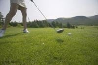 Stock photo of Golf Greens in Newfoundland, Canada