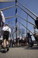 The Maibaumfest is a historic annual event celebrated in Putzbrunn, Bavaria, Germany.