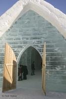 The Ice Hotel in Quebec, Canada is rebuilt each year by a group of talented artists.