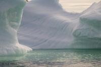 Stock Photo of an Iceberg of Newfoundland, Canada.