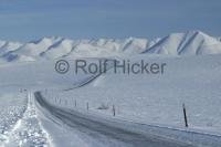 Stock photo of the James Dalton Highway in northern Alaska