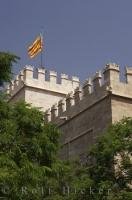 La Lonja de la Seda or the Silk Exchange is a World Heritage Site in the city of Valencia in Spain.