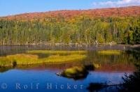 Once fall arrives in Parc national du Mont Tremblant, in the Laurentides mountain range, the already beautiful scenery becomes more intense with wild contrasting colors fringing the many lakes and rivers of the park.
