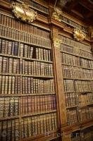 The monastic library at the Stift Melk in Austria, Europe is famous for its extensive selection of books.
