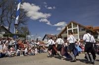 These dance couples make an annual showing at the Maibaumfest in Putzbrunn, Germany.