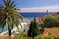 Menton City is located on the Franco-Italian border at the the farthest southeast side of France in Europe.