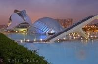 There's a real mix of ancient and modern architecture to be found in the city of Valencia, Spain.