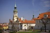 The Monastery Loreto and its church can be found near the Prague Castle in the gorgeous capital city of the Czech Republic. Tourists can come and visit the Monastery for a small fee or attend a service there.