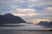 Foggy mornings in Robson Bight on Northern Vancouver Island leads fishing boats into many mystical adventures.