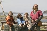 Photo of Wayne, the viking in Norstead Viking site.