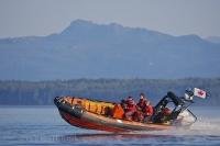 Based out of Telegraph Cove on North Vancouver Island the Coast Guard operations include SAR.