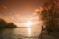Lake Simcoe is a great spot for family fishing vacations and leisure activities in Ontario, Canada.