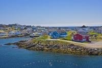 When you take the Marine Atlantic Ferry aboard the MV Caribou you arrive at the pretty community of Port Aux Basques in Newfoundland, Canada.