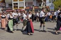 A dance group located in Putzbrunn, Germany do an annual performance at the Maibaumfest.