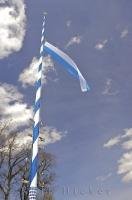 The weather was fine during the traditional Maibaumfest in the village of Putzbrunn, Germany.