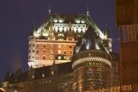 The Le Chateau Frontenac is a restored historic hotel located in the heart of Old Quebec, Canada.