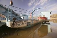 The Klondyke is a river ferry which crosses the Athabasca River near Barrhead, Alberta, Canada.