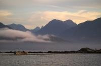 Robson Bight on Northern Vancouver Island in British Columbia is an ideal fishing and whale watching spot.