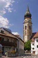 Quaint town of St. Pauls in the South Tyrol region of Italy in Europe.