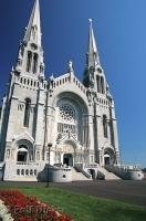 This beautiful church is located in the village of Sainte-Anne-de-Beaupre in Quebec and has been destroyed and rebuilt many times.