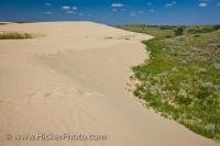 Situated approximately 35 kilometres from the Great Sand Hills Museum in the remote town of Sceptre, the landforms with their rolling topography are an interesting place to visit if travelling through the province of Saskatchewan.