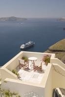Santorini is a popular cruise ship vacation spot