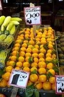 A delectable selection of satsuma Mandarins on display at the Public Market Center in downtown Seattle, Washington.