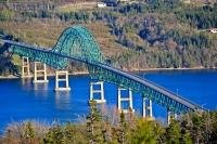 The Seal Island Bridge is a fine piece of craftmanship that has made travel in Cape Breton, Nova Scotia more realistic and easier.