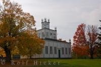 Designed by a religious leader and constructed between 1825 and 1832, the Sharon Temple in Ontario was saved from demolition and designated a National Historic Site of Canada.