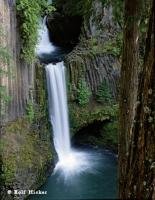 Stock Photo of the Toketee Falls in Oregon, Umpqua National Forest