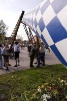 Blue and white are the traditional colors which represent the Bavarian flag.