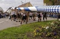 The Maibaumfest is a traditional festival celebrated throughout Bavaria, Germany.