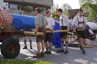 A traditional German festival is the Maibaumfest an annual event throughout Bavaria Germany.