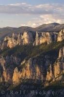 The sun gradually starts to settle in after another long day of keeping the beauty of the cliffs alive in the Gorges Du Verdon in the Provence, France.